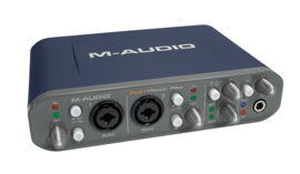 Photo of the M-Audio Fast Track Pro.
